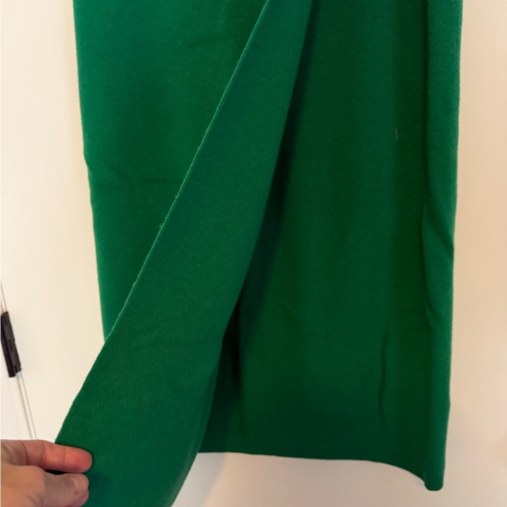 J.Crew Green knit wrap skirt, size small - Picture 5 of 5